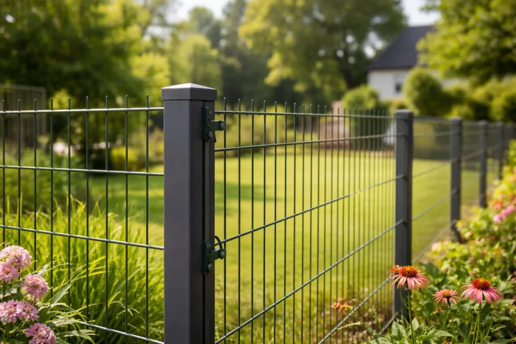 choisir poteaux pour clôture rigide