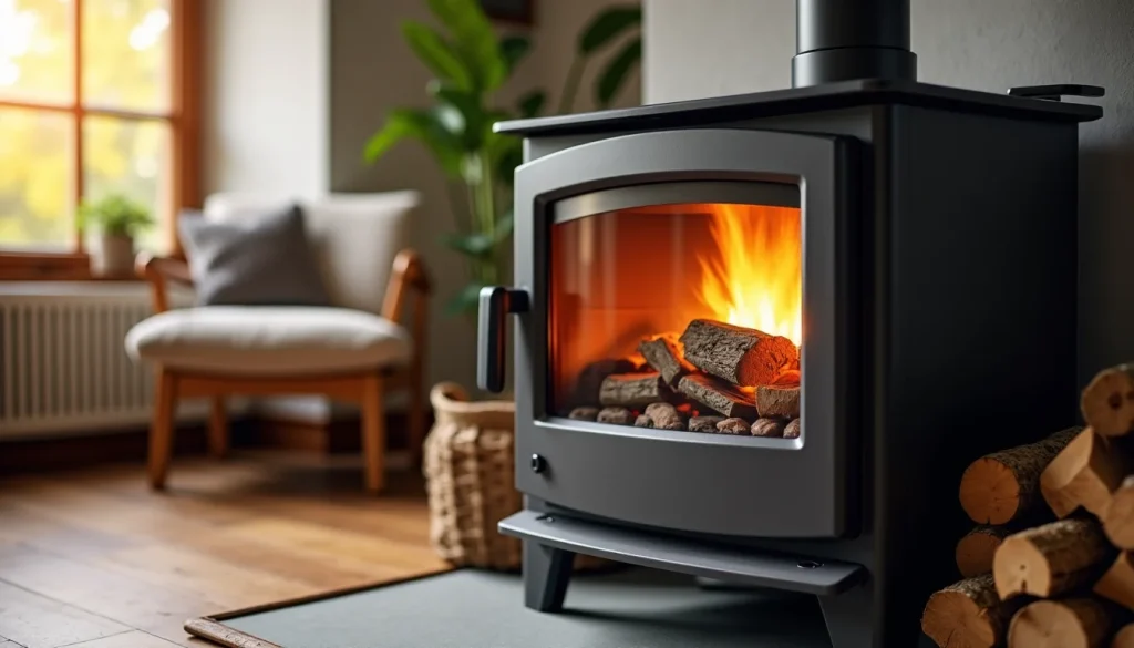 installer et utiliser poêle à bois avec buche de 50 cm