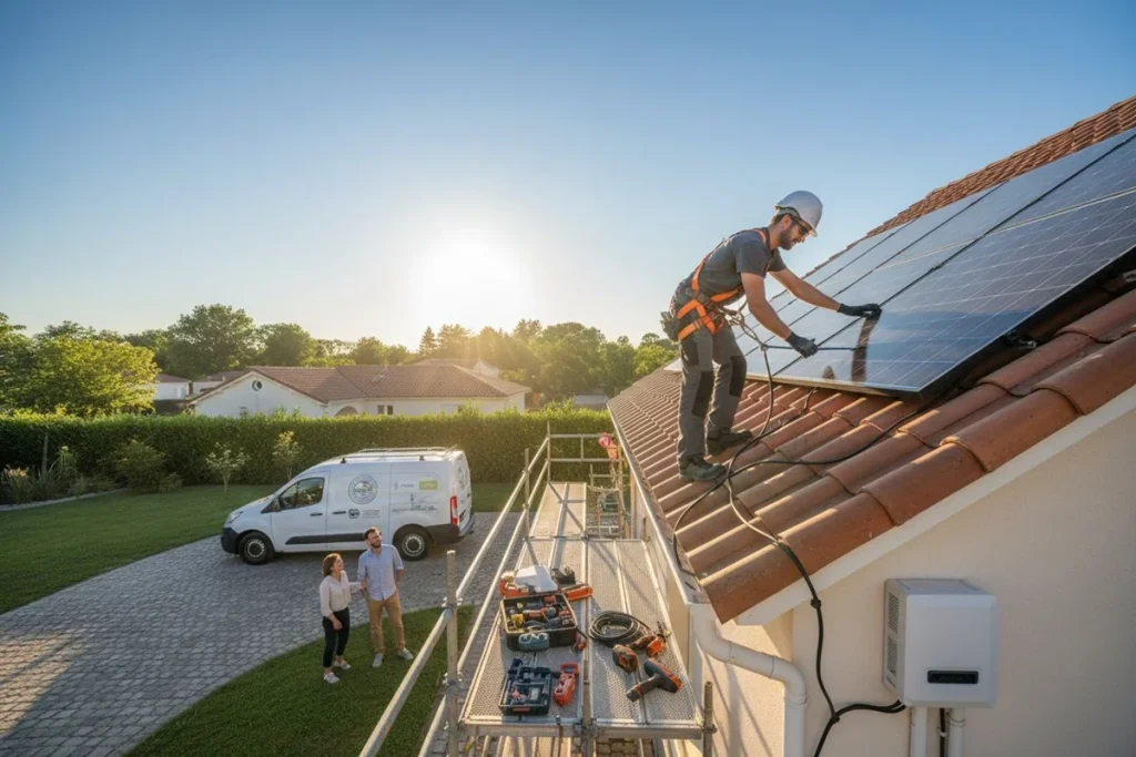 installateur panneau solaire RGE qualiPV